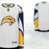 Custom Buffalo Sabres Jersey Name And Number White