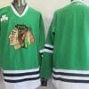 Custom Chicago Blackhawks Jersey Name And Number Green 4 Custom Chicago Blackhawks Jersey Name And Number Green