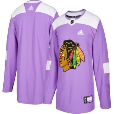 Custom Chicago Blackhawks Jersey Name And Number Purple Pink Hockey Fights Cancer Practice 1 Custom Chicago Blackhawks Jersey Name And Number Purple Pink Hockey Fights Cancer Practice