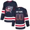 Custom Columbus Blue Jackets Jersey Name And Number Navy Drift Fashion