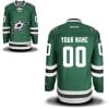 Custom Dallas Stars Jersey Name And Number 2013 Green