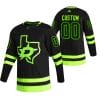 Custom Dallas Stars Jersey Name And Number 2020-21 Black Alternate Player NHL