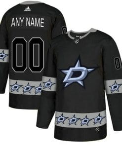 Custom Dallas Stars Jersey Name And Number Team Logos Fashion