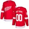 Custom Detroit Red Wings Jersey Name And Number 2017-2018 Red Home Hockey NHL 4 Custom Detroit Red Wings Jersey Name And Number 2017-2018 Red Home Hockey NHL