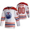 Custom Edmonton Oilers Jersey Name And Number 2020-21 White Reverse Retro Alternate NHL 5 Custom Edmonton Oilers Jersey Name And Number 2020-21 White Reverse Retro Alternate NHL