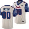 Custom FAU Owls Jersey Name and Number Alternate Football Game Sand 2023