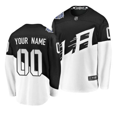 Custom Los Angeles Kings Jersey Name And Number Fanatics 2020 Black Stadium Series Breakaway Player