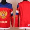 Custom Olympics Russia Jersey Name And Number 2014 Red 5 Custom Olympics Russia Jersey Name And Number 2014 Red