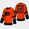 Custom Philadelphia Flyers Jersey Name And Number 2019 Orange Coors Light Stadium Series