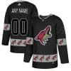 Custom Phoenix Coyotes Jersey Name And Number Black Team Logos Fashion 5 Custom Phoenix Coyotes Jersey Name And Number Black Team Logos Fashion
