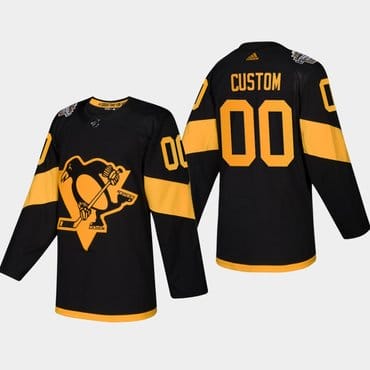 Custom Pittsburgh Penguins Jersey Name And Number 2019 Coors Black Light Stadium Series 8 Custom Pittsburgh Penguins Jersey Name And Number 2019 Coors Black Light Stadium Series
