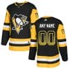 Custom Pittsburgh Penguins Jersey Name And Number Black Drift Fashion