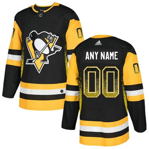 Custom Pittsburgh Penguins Jersey Name And Number Black Drift Fashion 1 Custom Pittsburgh Penguins Jersey Name And Number Black Drift Fashion