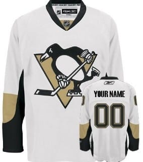 Custom Pittsburgh Penguins Jersey Name And Number White 8 Custom Pittsburgh Penguins Jersey Name And Number White