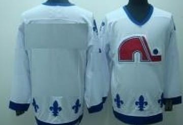 Custom Quebec Nordiques Jersey Name And Number White CCM 8 Custom Quebec Nordiques Jersey Name And Number White CCM
