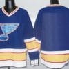 Custom St. Louis Blues Jersey Name And Number Blue CCM 5 Custom St Louis Blues Jersey Name And Number Blue CCM