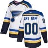 Custom St. Louis Blues Jersey Name And Number White NHL 4 Custom St Louis Blues Jersey Name And Number White NHL