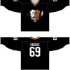 Custom Sudbury Bulldogs Jersey #69 Shore Black Hockey