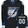 Custom Tampa Bay Lightning Jersey Name And Number Black 4 Custom Tampa Bay Lightning Jersey Name And Number Black