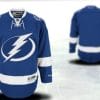 Custom Tampa Bay Lightning Jersey Name And Number Blue