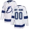 Custom Tampa Bay Lightning Jersey Name And Number White NHL 5 Custom Tampa Bay Lightning Jersey Name And Number White NHL