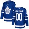 Custom Toronto Maple Leafs Jersey Name And Number 2017-2018 Blue Home NHL 5 Custom Toronto Maple Leafs Jersey Name And Number 2017-2018 Blue Home NHL