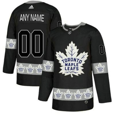 Custom Toronto Maple Leafs Jersey Name And Number Black Team Logos Fashion 8 Custom Toronto Maple Leafs Jersey Name And Number Black Team Logos Fashion