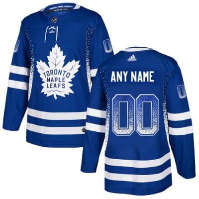 Custom Toronto Maple Leafs Jersey Name And Number Blue Drift Fashion