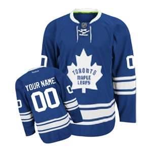 Custom Toronto Maple Leafs Jersey Name And Number Blue Third 8 Custom Toronto Maple Leafs Jersey Name And Number Blue Third