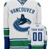 Custom Vancouver Canucks Jersey Name And Number White