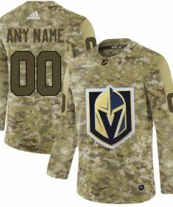 Custom Vegas Golden Knights Jersey Name And Number Camo