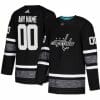 Custom Washington Capitals Jersey Name And Number 2019 Black NHL All-Star Game Parley