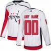 Custom Washington Capitals Jersey Name And Number White 1