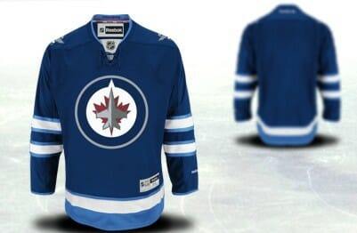 Custom Winnipeg Jets Jersey Name And Number 2012 Blue 8 Custom Winnipeg Jets Jersey Name And Number 2012 Blue