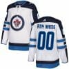 Custom Winnipeg Jets Jersey Name And Number White Away NHL 5 Custom Winnipeg Jets Jersey Name And Number White Away NHL