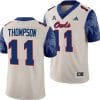 FAU Owls Casey Thompson Jersey #11 Alternate Football Game Sand 2023 6 FAU Owls Casey Thompson Jersey #11 Alternate Football Game Sand 2023