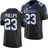 Kentucky Wildcats Andru Phillips Jersey #23 Alternate Football Game Black 2023
