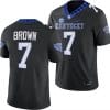 Kentucky Wildcats Barion Brown Jersey #7 Alternate Football Game Black 2023 6 Kentucky Wildcats Barion Brown Jersey #7 Alternate Football Game Black 2023
