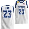 Marquette Golden Eagles Jamal Cain Jersey #23 College Basketball White
