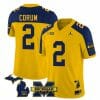 Michigan Wolverines Blake Corum Jersey Special #2 College Football 2023 Stitched Maize Alternate 4 Michigan Wolverines Blake Corum Jersey Special #2 College Football 2023 Stitched Maize Alternate