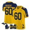 Michigan Wolverines Drake Nugent Jersey #60 Special College Football 2023 Stitched Maize Alternate
