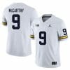 Michigan Wolverines JJ McCarthy Jersey #9 College Football Game White 6 Michigan Wolverines JJ McCarthy Jersey #9 College Football Game White