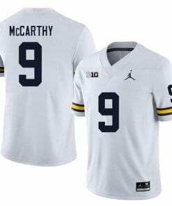 Michigan Wolverines JJ McCarthy Jersey #9 College Football Game White