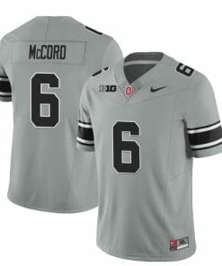 Ohio State Buckeyes Kyle Mccord Jersey #6 College Football Stitched Black Gray