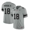 Ohio State Buckeyes Marvin Harrison Jr Jersey #18 College Football Stitched Black Gray 5 Ohio State Buckeyes Marvin Harrison Jr Jersey #18 College Football Stitched Black Gray