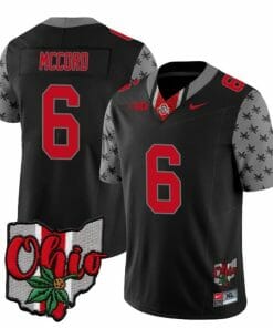 Ohio State Buckeyes Kyle Mccord Jersey #6 College Football Stitched Alternate 2023 Black