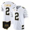 Ohio State Buckeyes Emeka Egbuka Jersey #2 College Football Stitched Alternate White Gold