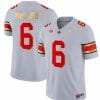 Ohio State Buckeyes Kyle McCord Jersey #6 College Football Stitched Gold Trim