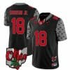 Ohio State Buckeyes Marvin Harrison Jr Jersey #18 College Football Stitched Alternate 2023 Black