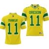 Oregon Ducks Troy Franklin Jersey #11 Football Game College Yellow